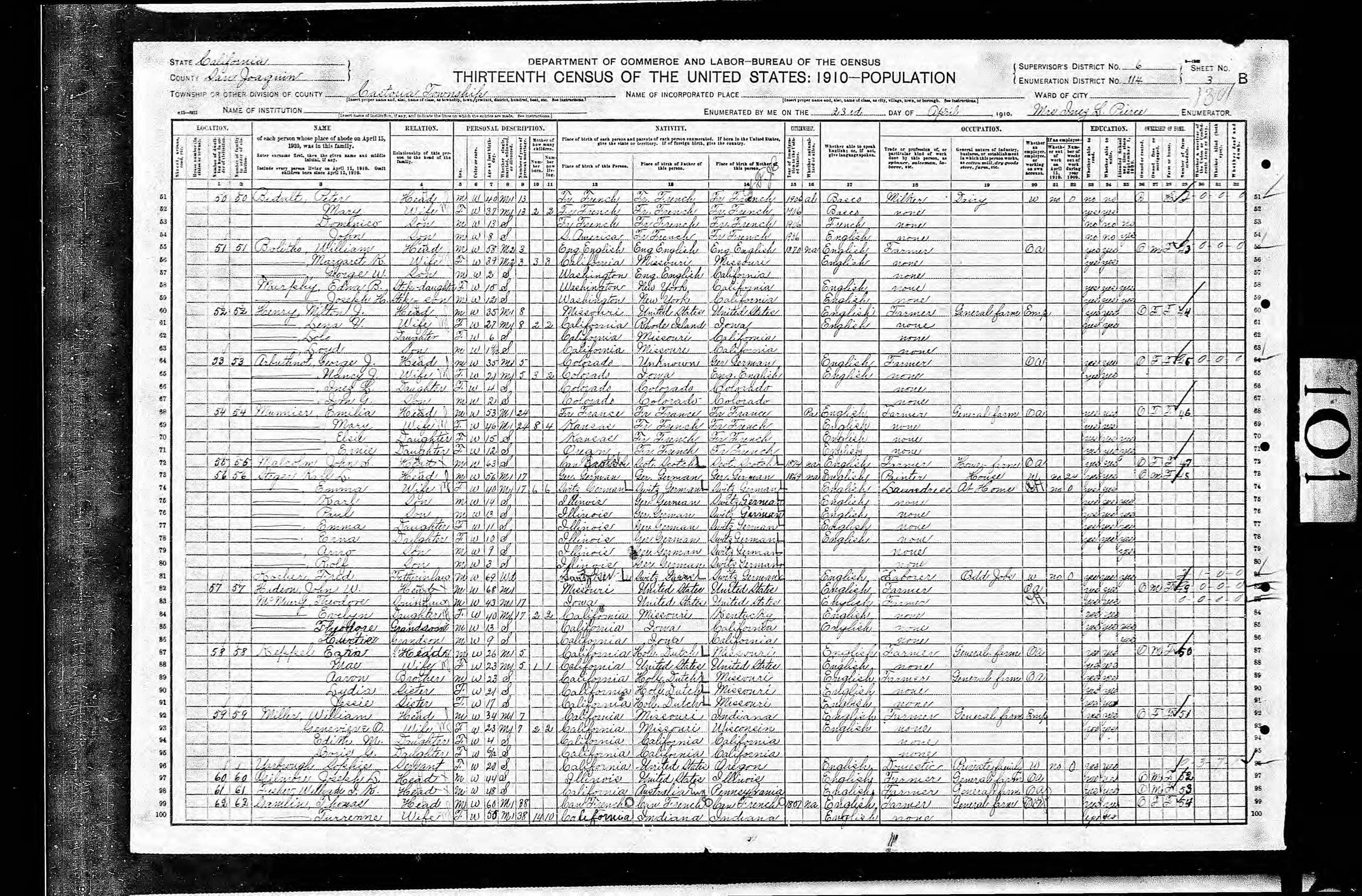 Image of 1910 Census